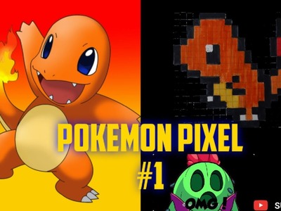 Glumanda in Pixel Art! Pokemon Pixel #1