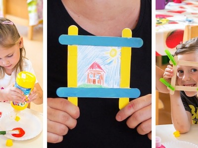 JOLLY DIY - Bastelidee mit Kindern - BILDERRAHMEN