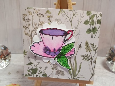 Kleine Teeverpackung - Wir basteln