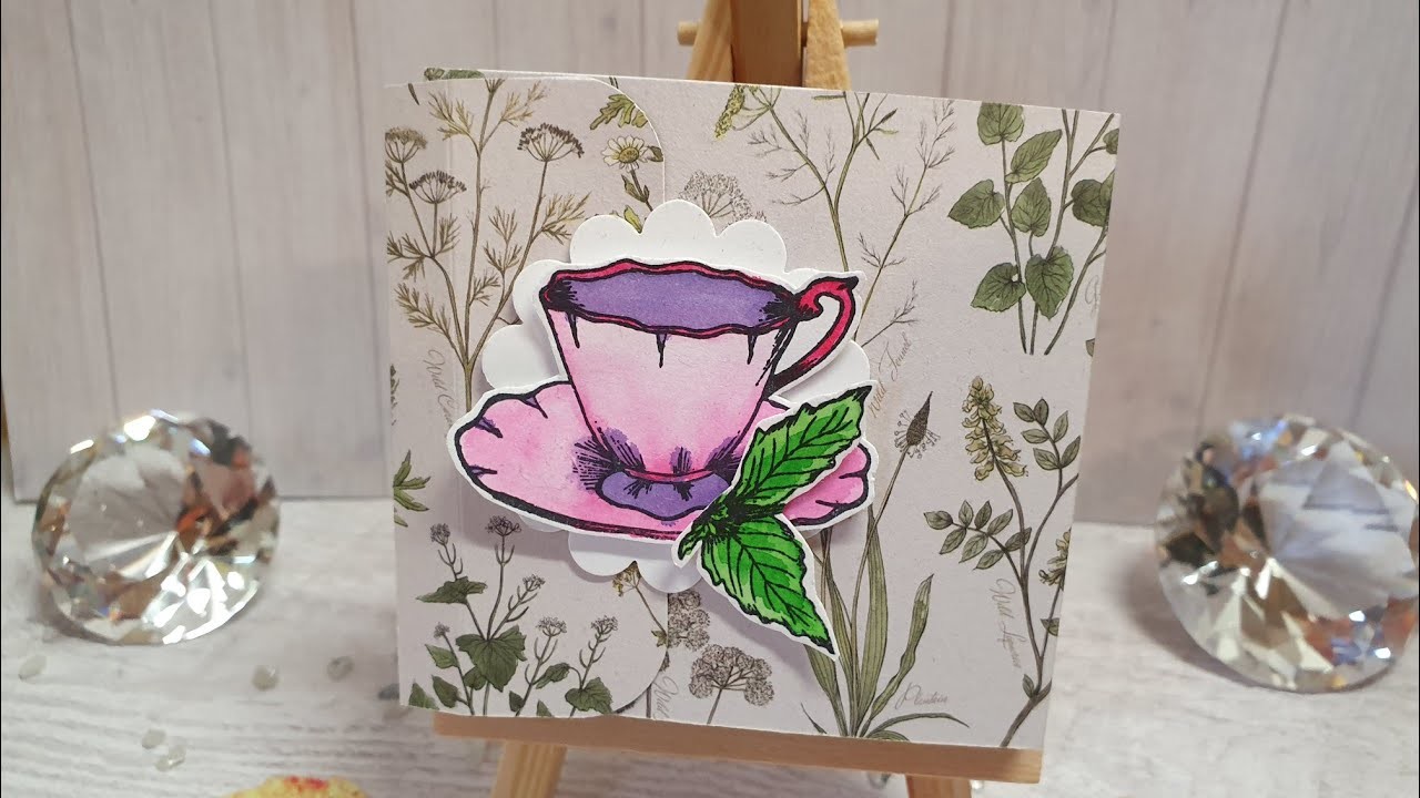 Kleine Teeverpackung - Wir basteln