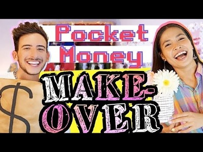Pocket Money Studio Makeover mit Hazel. günstige DIY Ideen - Deutsch