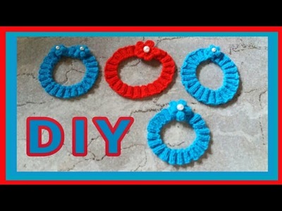 Schmales Haarband stricken und häkeln • DIY * Julebuergerfee