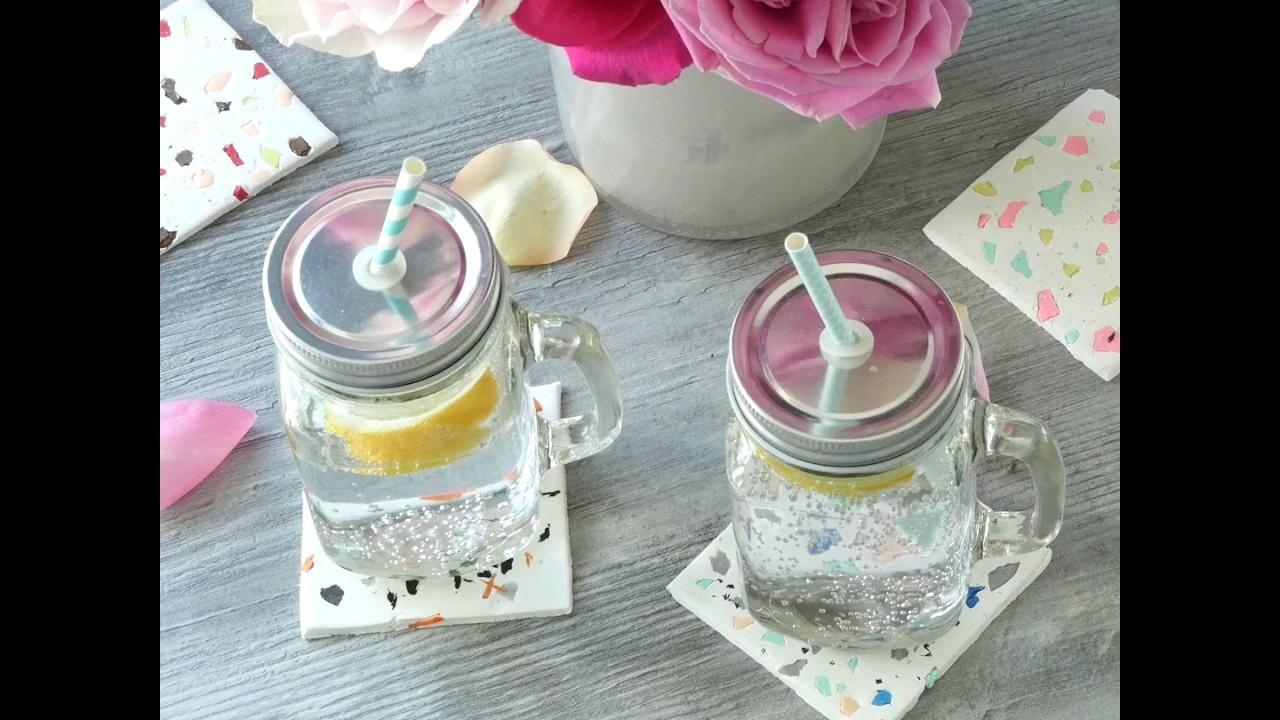 Terrazzo Reloaded: DIY Untersetzter in 7 Steps | Westwing Trend