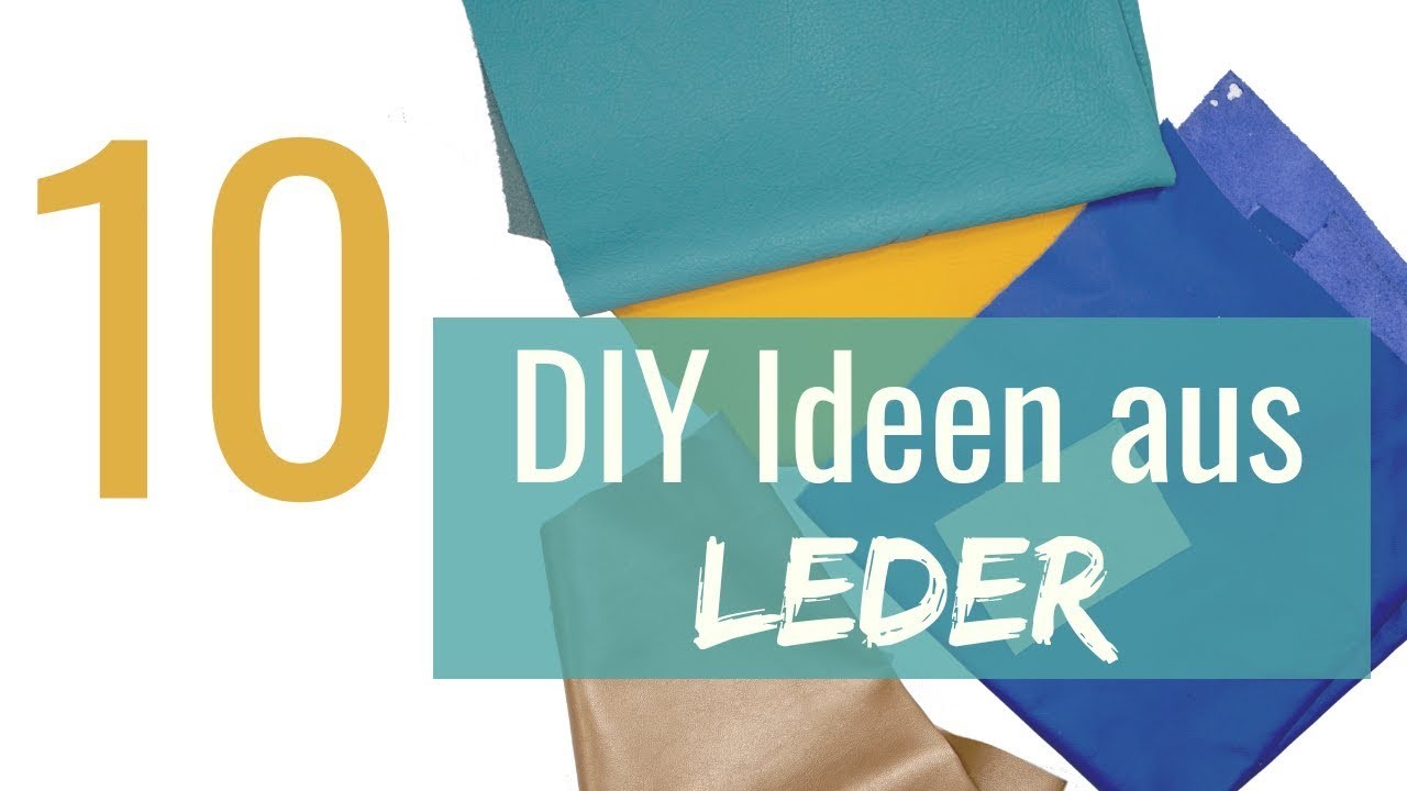 10 coole DIY Ideen aus Lederresten, die jeder braucht