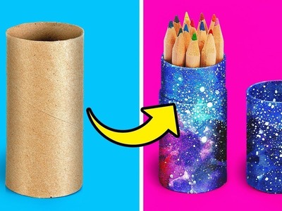 17 RECYCELTE SCHREIBTISCH-ORGANIZER