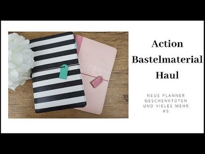 #Actionhaul ~ Bastelmaterial Haul ~ Neue Planner und vieles mehr