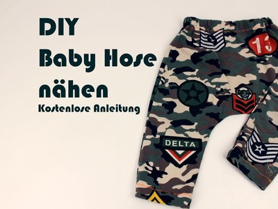 DIY Baby Hose nähen - kostenlose Anleitung - Schnitt 503