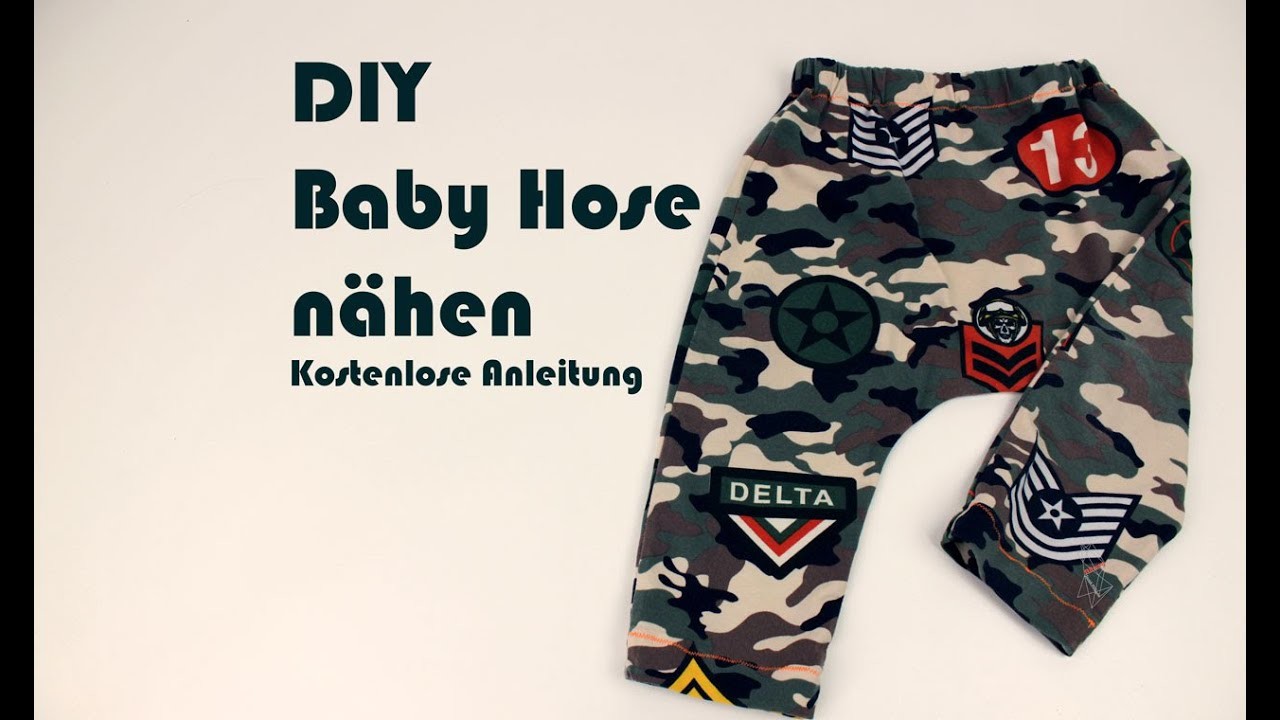 DIY Baby Hose nähen - kostenlose Anleitung - Schnitt 503