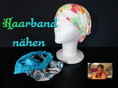 DIY | Haarbandeau. Stirnband | Nähanleitung Schritt für Schritt erklärt | kleines Nähprojekt |