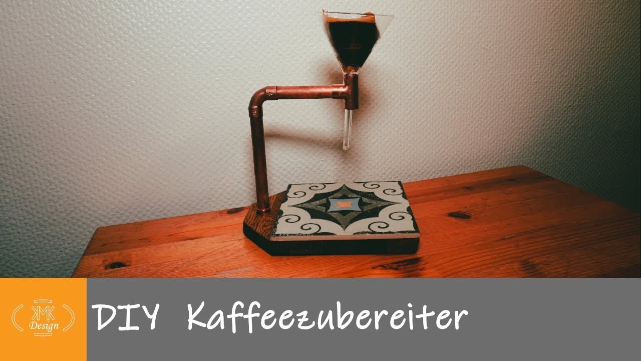 DIY Kaffeezubereiter selber machen. diy pour over coffee maker diy german