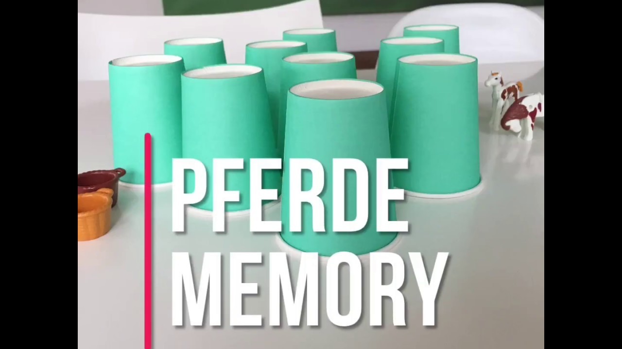 DIY Pferde Memory