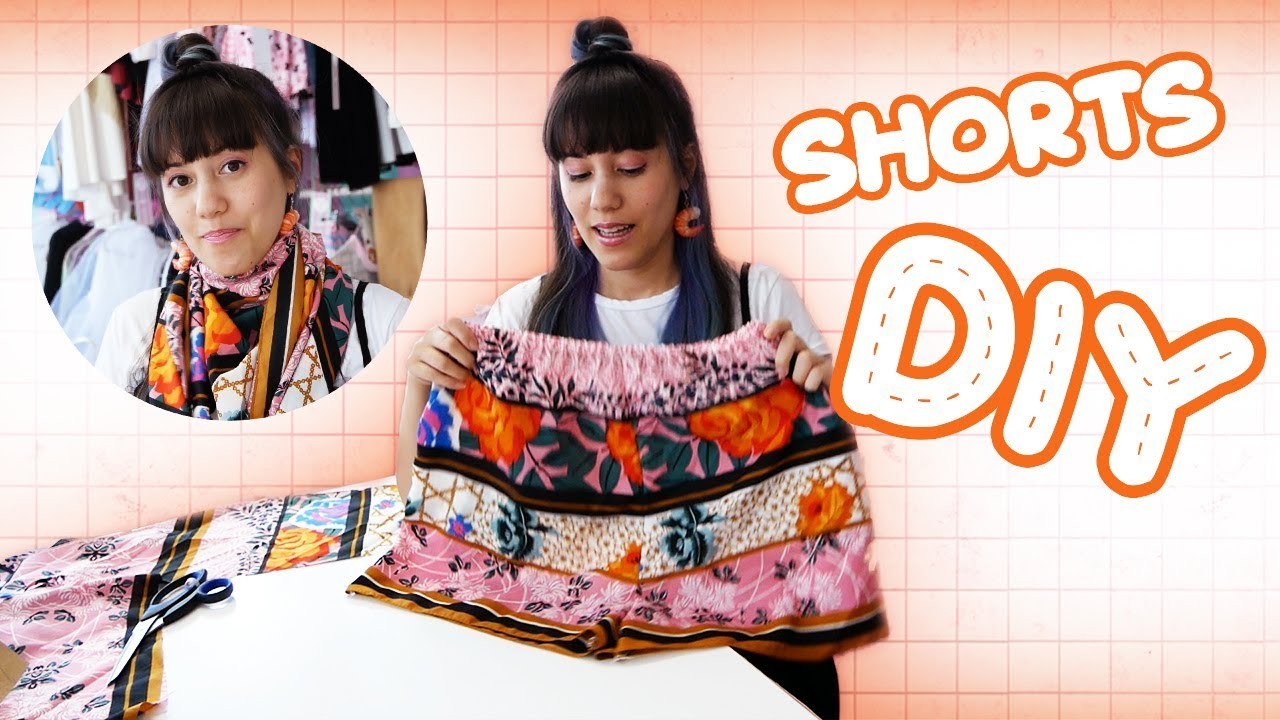 DIY | Shorts aus Halstuch nähen