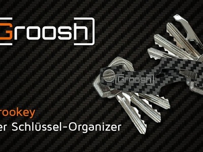 Groosh Grookey Carbon Schlüssel-Organizer