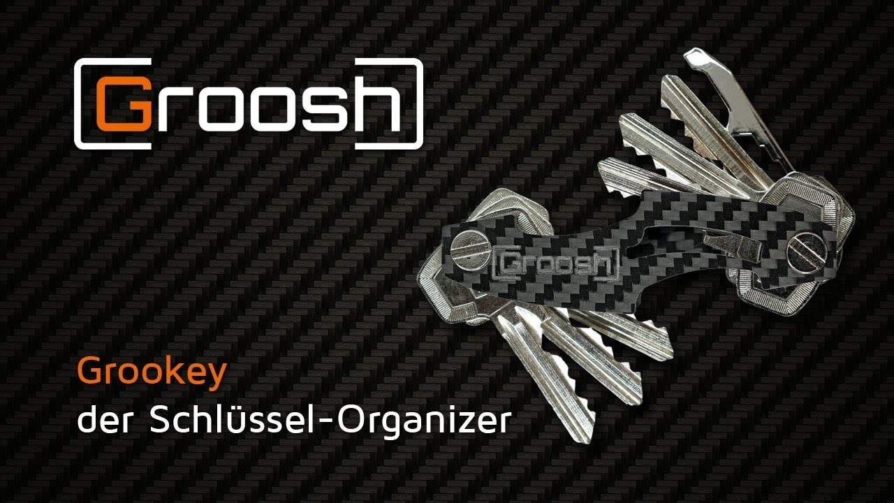 Groosh Grookey Carbon Schlüssel-Organizer