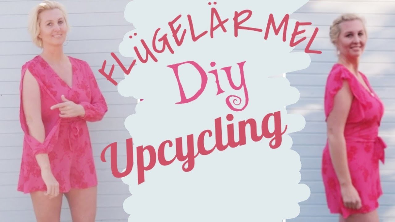 Jumpsuit???? upcycling.diy.flügelärmel selber nähen.aus alt mach neu. vorher nachher