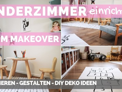Kinderzimmer gestalten - dekorieren - einrichten - Spielzimmer renovieren  - DIY Deko Ideen & Tipps