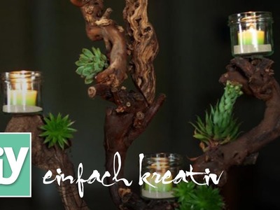 Lichterbaum aus Schwemmholz | DIY einfach kreativ