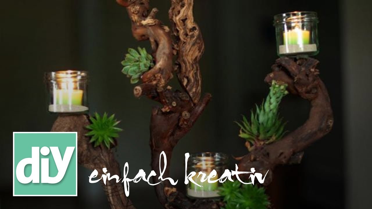 Lichterbaum aus Schwemmholz | DIY einfach kreativ
