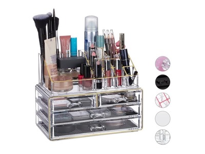 Make Up Organizer mit 4 Schubfächern