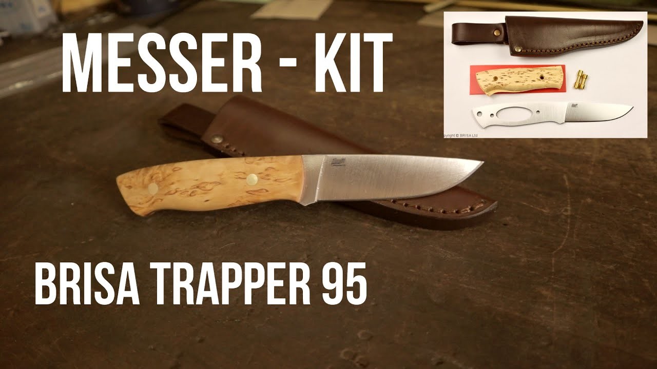 Messerbau-Kit Brisa Trapper 95 DIY Projekt - Ich baue mir mein persönliches Messer!