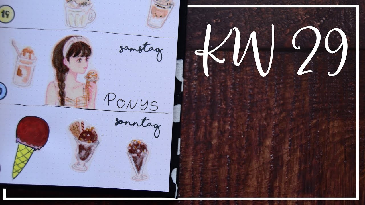 PLAN WITH ME WOCHENDEKO - KW 29. 2019 - MINI HAPPY PLANNER - TIMELAPSE