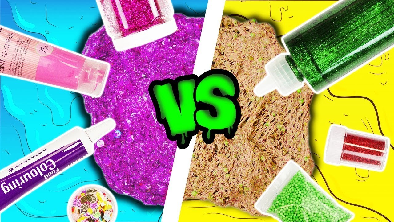 SCHÖNSTER vs EKLIGSTER SLIME | Schleim Experiment mit Glibbie | DIY Kids Versuch