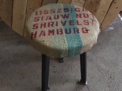 Vintage Hocker bauen DIY 200 Abo Spezial Stuhl bauen