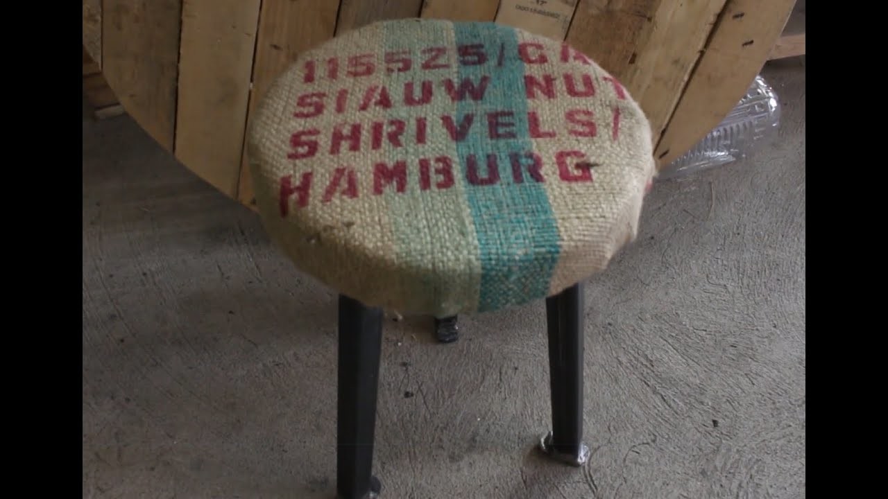 Vintage Hocker bauen DIY 200 Abo Spezial Stuhl bauen