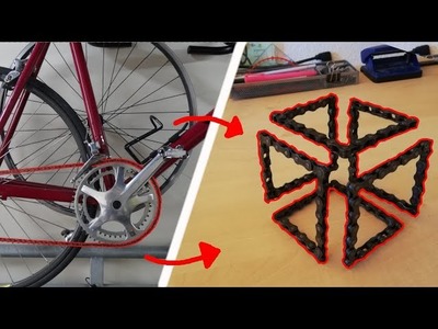 Von Fahrradkette zu Infinity-Würfel DIY
