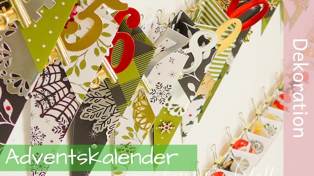 Advent Calendar Tutorial - Adventskalender - Stampin' Up! Demonstrator - YouTube