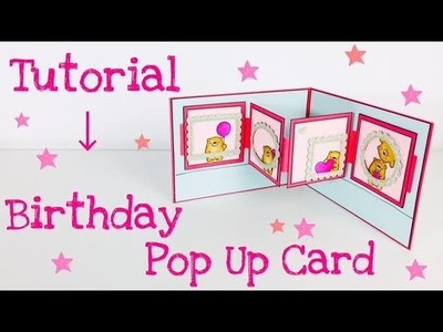 Birthday Pop Up Card [tutorial | deutsch]
