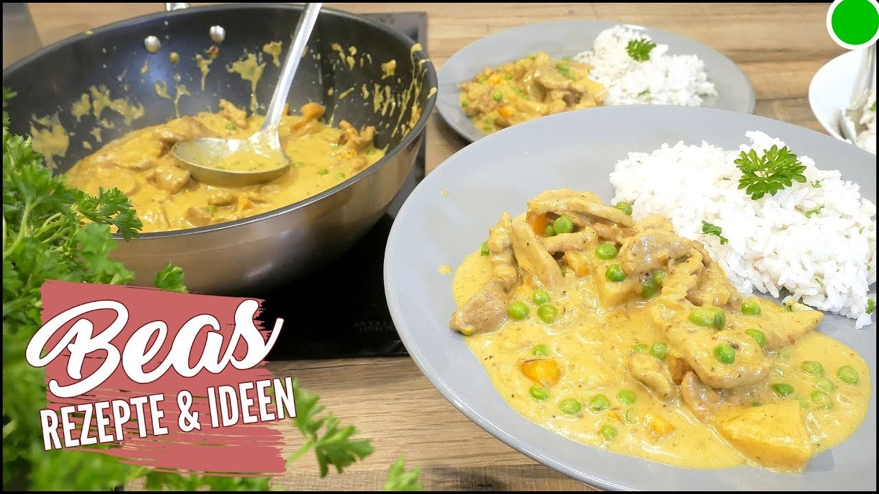 Curry Geschnetzeltes mit Reis - Kochsendung