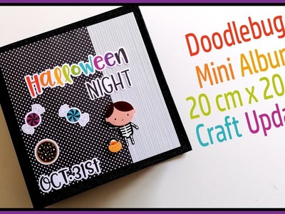 Doodlebug Halloween Mini Album | #craftupdate #kreativ