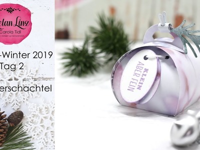 Herbst Winter 2019 Tag 2: Mini-Zierschachtel