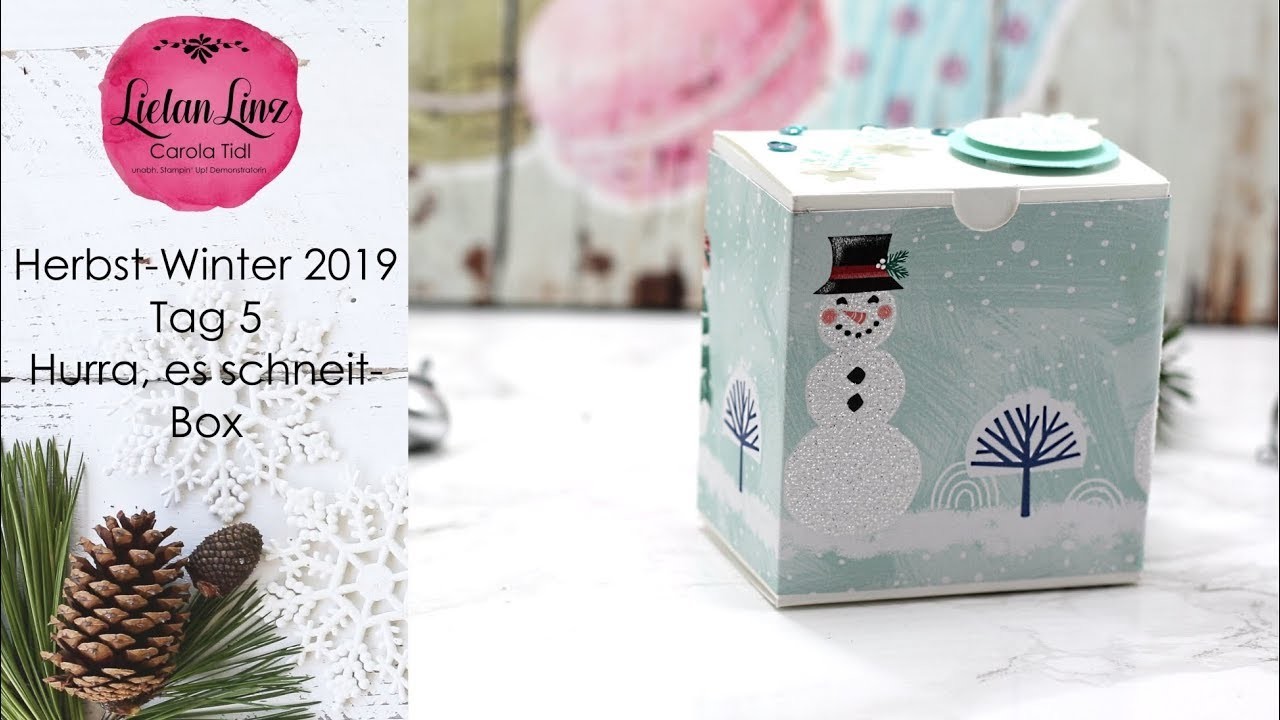 Herbst-Winter 2019 Tag 5: Hurra, es schneit - Box