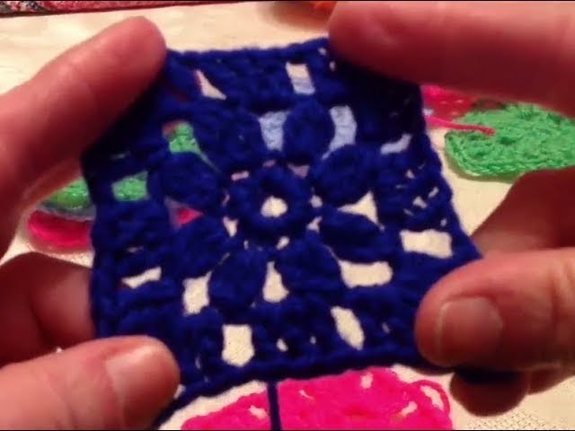 Kleine Granny Square Muster 2