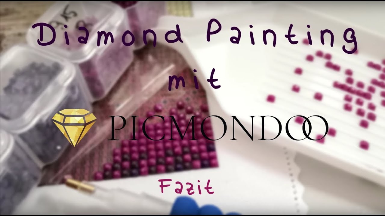 Produkttest.Review: Diamond Painting mit Picmondoo - Fazit