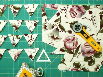 Upcycling –  „Hosentasche“ nähen mit Kaleidoskopborte