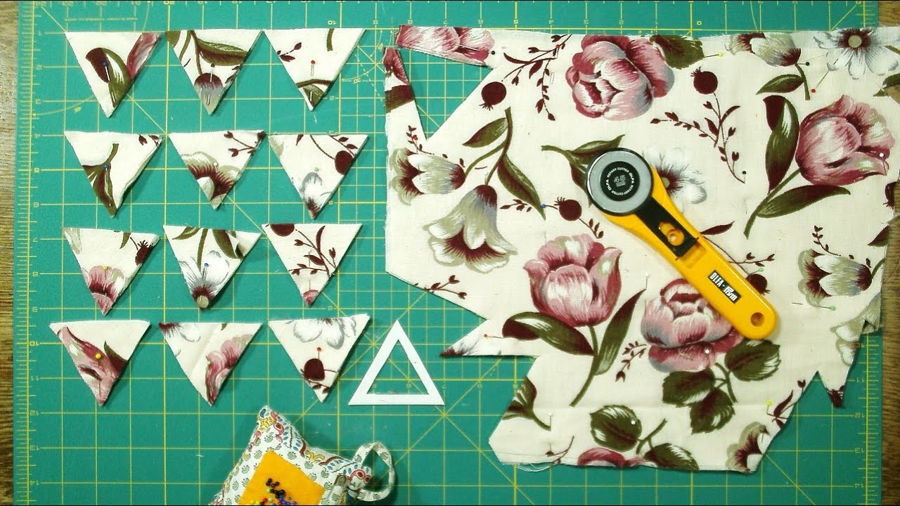 Upcycling –  „Hosentasche“ nähen mit Kaleidoskopborte