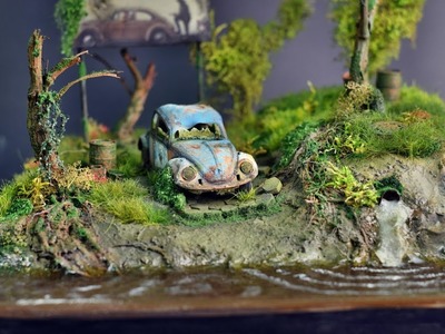 VW - Volkswagen Beetle diorama 1080P HD