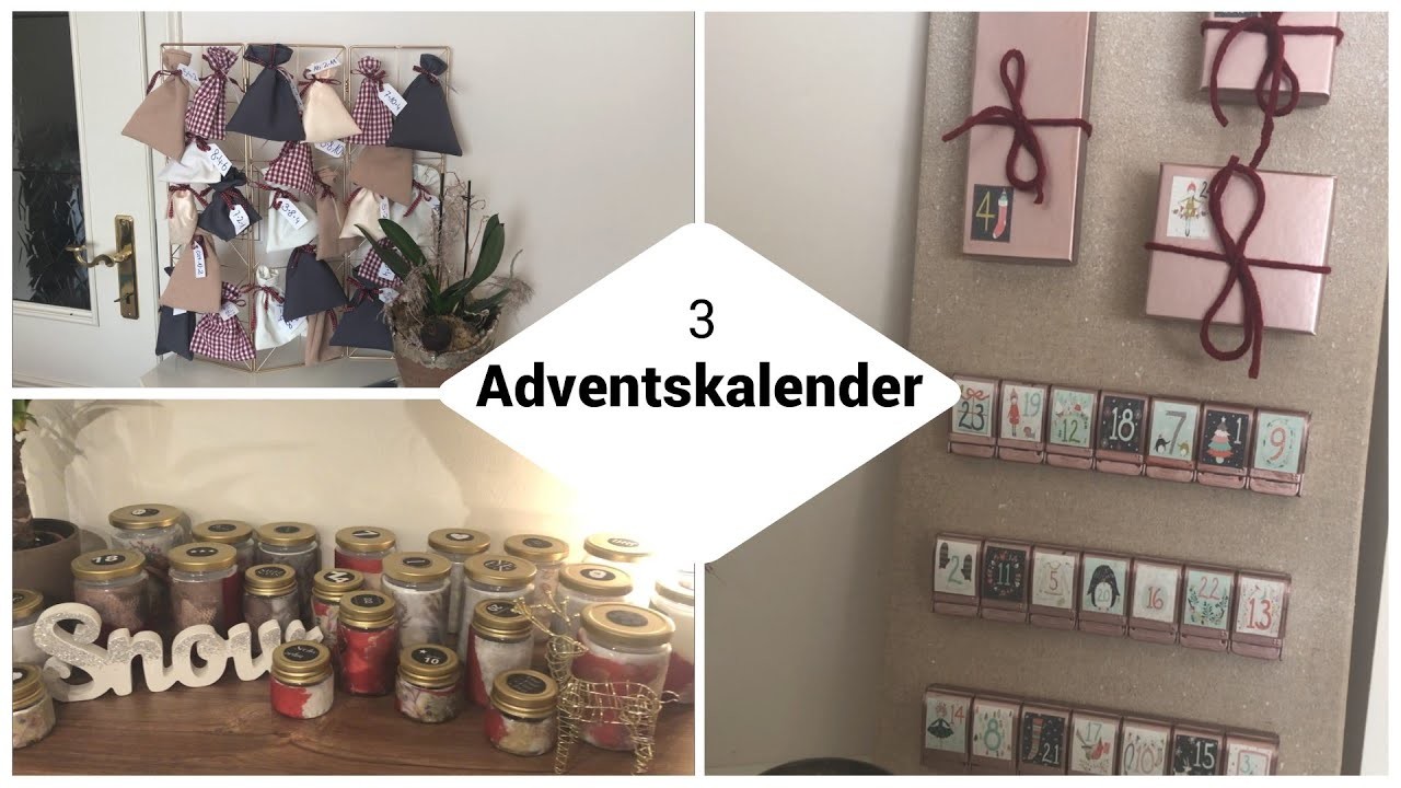 3 wiederverwendbare Adventskalender DIY | Anna-Maria Sophie