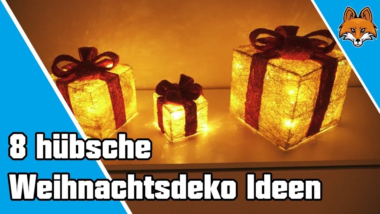 8 Weihnachtsdeko Ideen - hübsche Weihnachtsbeleuchtung ????