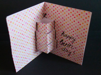 Basteln mit Papier: Pop up Karte für Geburtstag, Hochzeit & Weihnachten [W+]