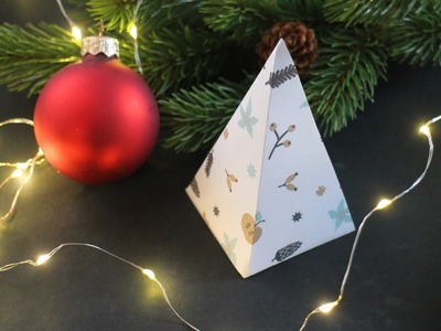 Basteln mit Papier: 'Tannenbaum' für Dekoration an Advent und Weihnachten [W+]