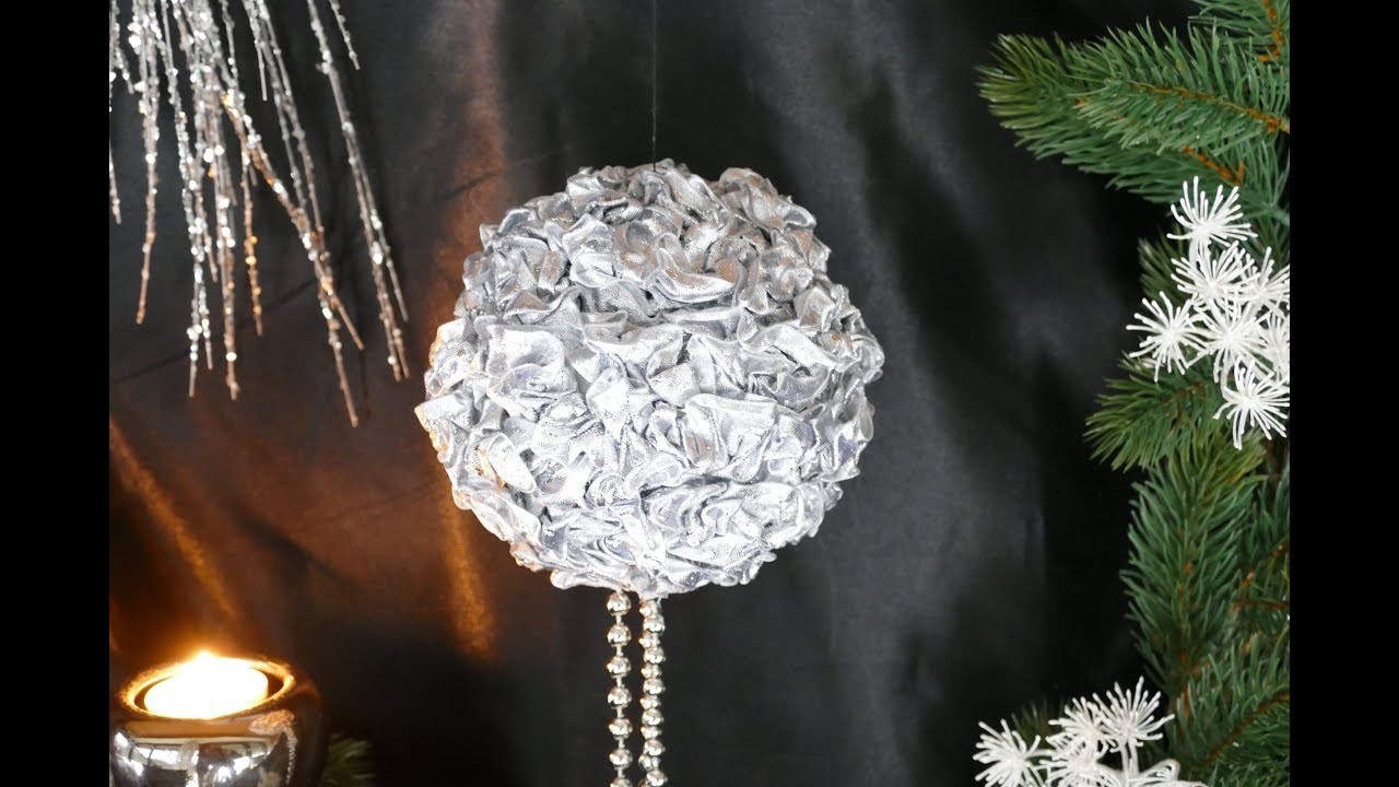 Dekokugel basteln – Weihnachten – decoration balls – Piłka dekoracyjna Tinker
