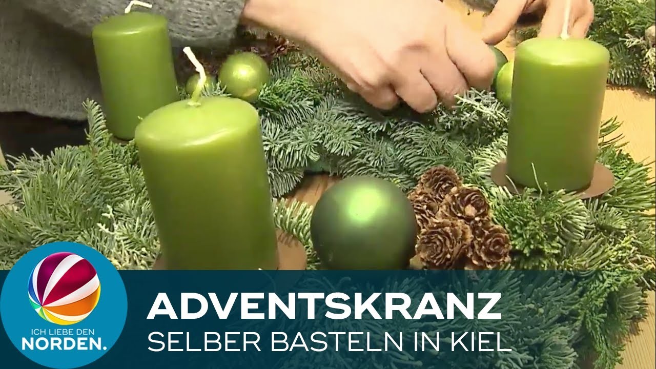 DIY: So macht ihr einen Adventskranz selber