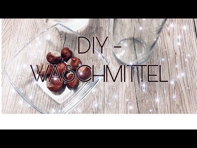 DIY - WASCHMITTEL ▶️KASTANIEN ????