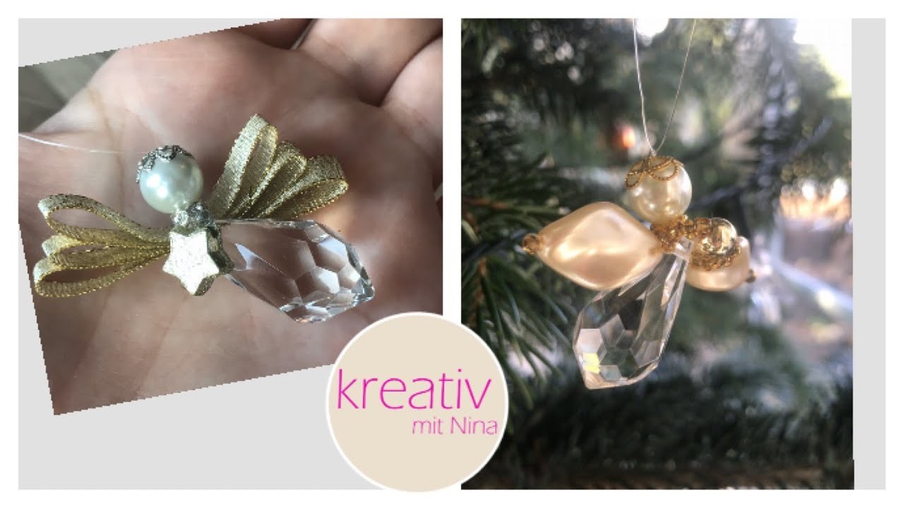 Engel bastel Set für 3,99€ DIY Weihnachten BASTELN Weihnachtsdeko kreativ mit Nina ornaments