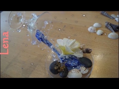 Geschenk Idee - Schwebendes Glas basteln - How to make floating cup - Парящая чашка