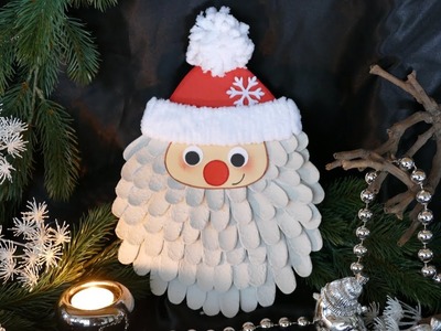 Nikolaus basteln – Weihnachtsmann basteln - Santa claus - Дед мороз - tinker Santa